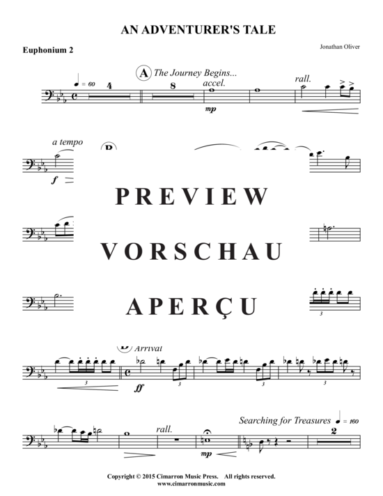 Product gallery: Page 18 of 21 An Adventurer's Tale , , (Tuba Ensemble EEEETTTT)