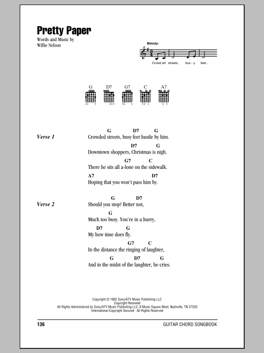 Produktgalerie: Seite 1 von 1 Pretty Paper, Roy Orbison, Gitarre
