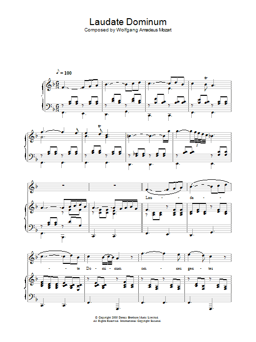 Product gallery: Page 1 of 1 Laudate Dominum (from Solemn Vespers), Hayley Westenra