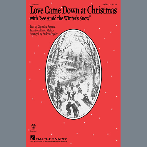Product picture to: Love Came Down At Christmas (with "See Amid The Winter's Snow") (arr. Audrey Snyder)