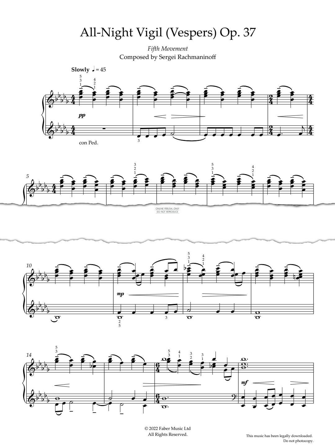 gallery: Nyne Otpushchayeshi (Vespers, All-Night Vigil), Op. 37, Sergei Rachmaninoff