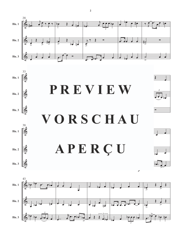 Produktgalerie: Seite 5 von 9 Fuge, , Horn Trio