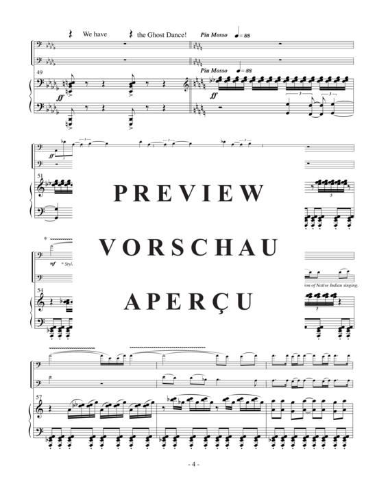 Produktgalerie: Seite 10 von 21 Requiem for Wounded Knee , , (2x Tuba + Klavier + Erzähler)