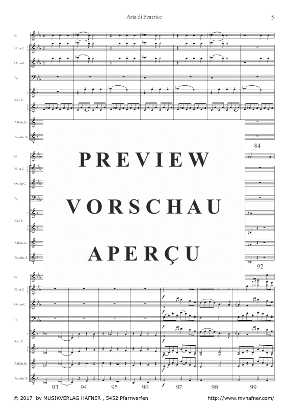 Product gallery: Page 9 of 11 Aria di Beatrice, , (Mixed ensemble)