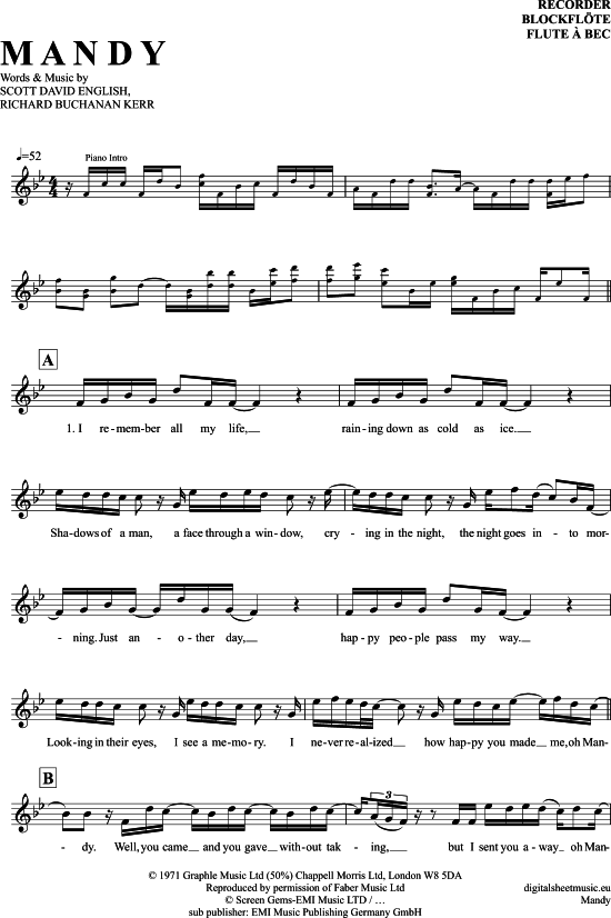 Product picture to: Mandy Barry Manilow