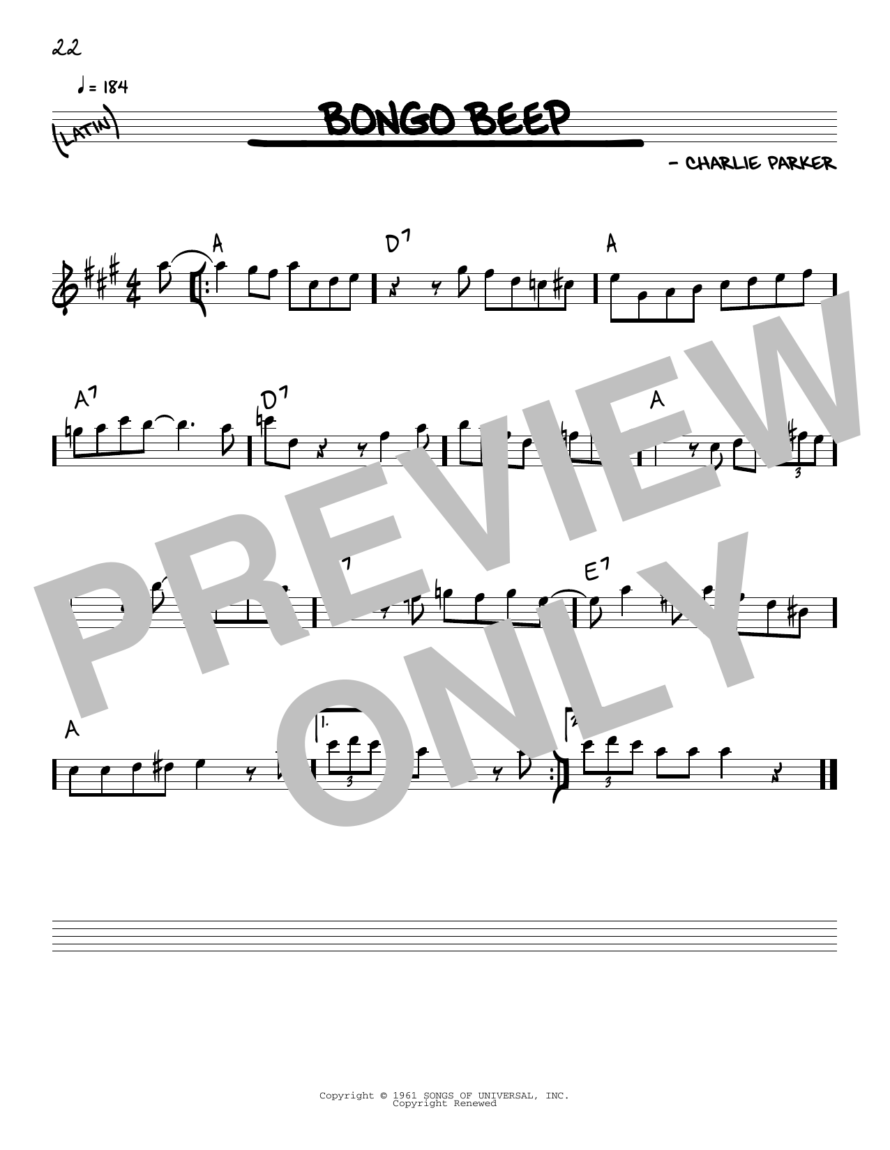 Produktbild zu: Bongo Beep