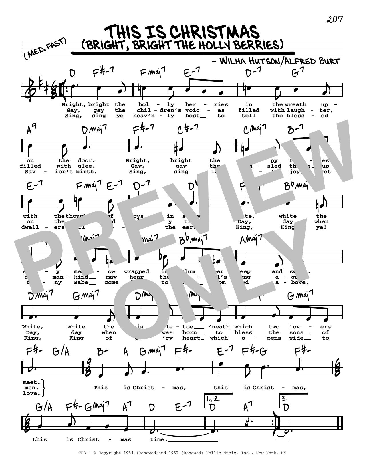 Produktbild zu: This Is Christmas (Bright, Bright The Holly Berries)