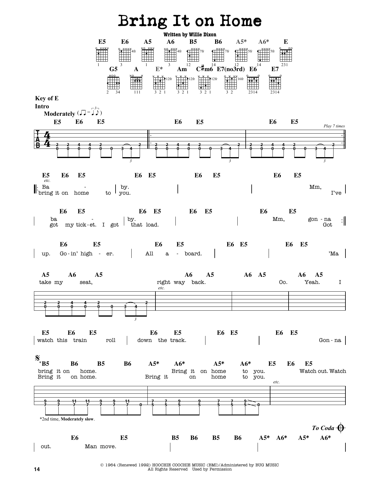 Produktbild zu: Bring It On Home