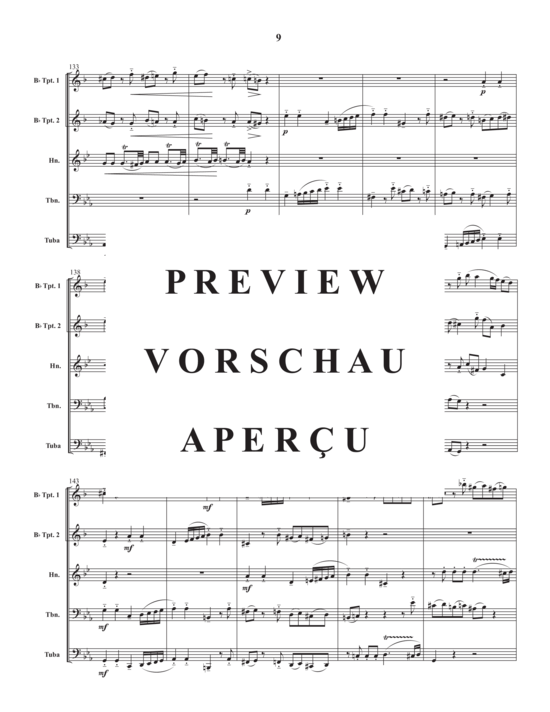 Produktgalerie: Seite 11 von 21 Adagio and Fugue in c minor , , (Blechbläser Quintett)
