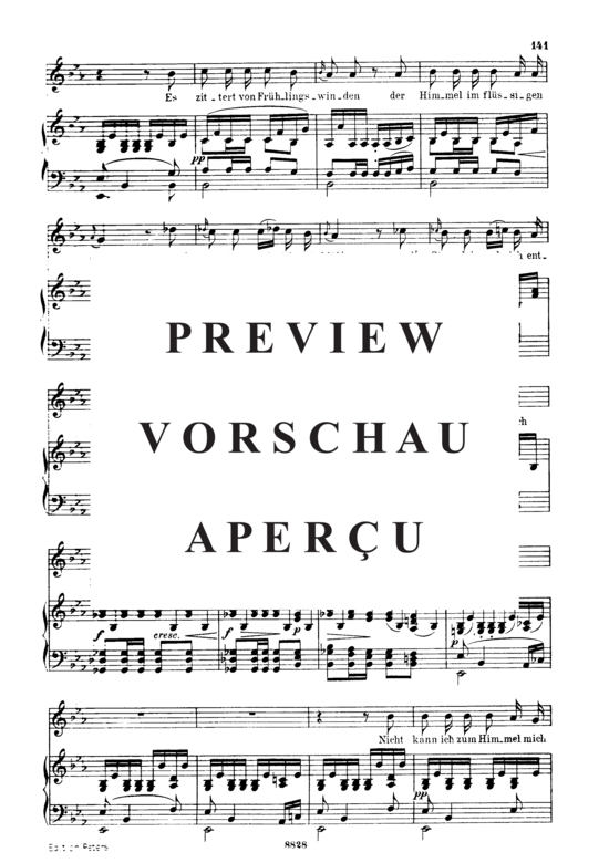 Product gallery: Page 3 of 5 Der liebliche Stern D.861, , Low Voice and Piano