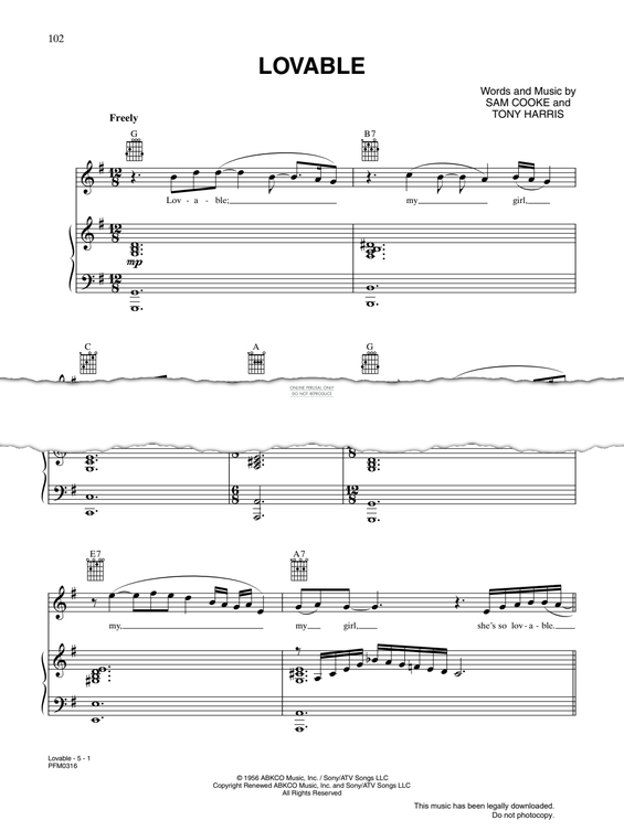 gallery: Lovable, Sam Cooke