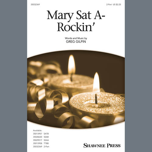 cover: Mary Sat A-Rockin', Greg Gilpin, Chor