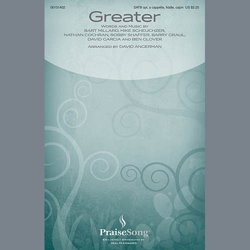 cover: Greater, David Angerman, Chor
