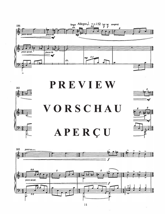 Product gallery: Page 13 of 18 Nightpiece , , (clarinet + piano)