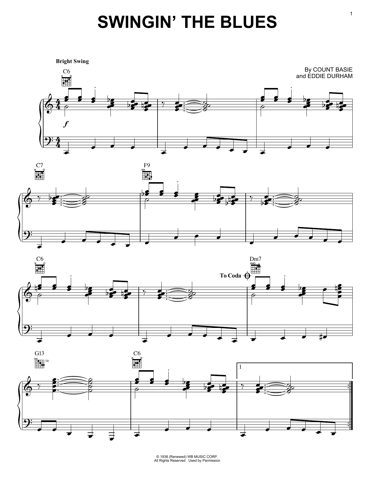 Produktbild zu: Swingin' The Blues