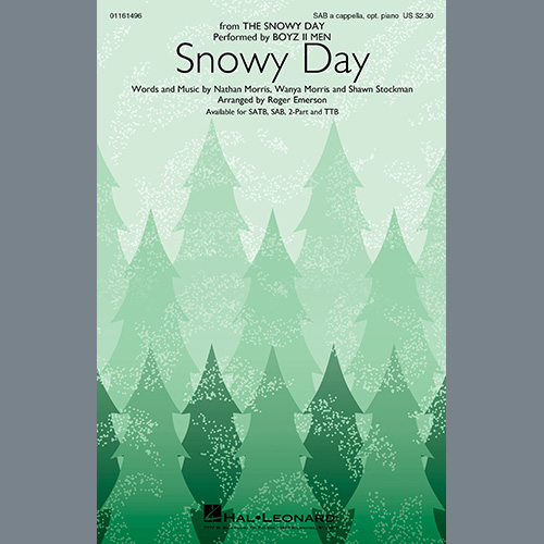 Product picture to: Snowy Day (from The Snowy Day) (arr. Roger Emerson)
