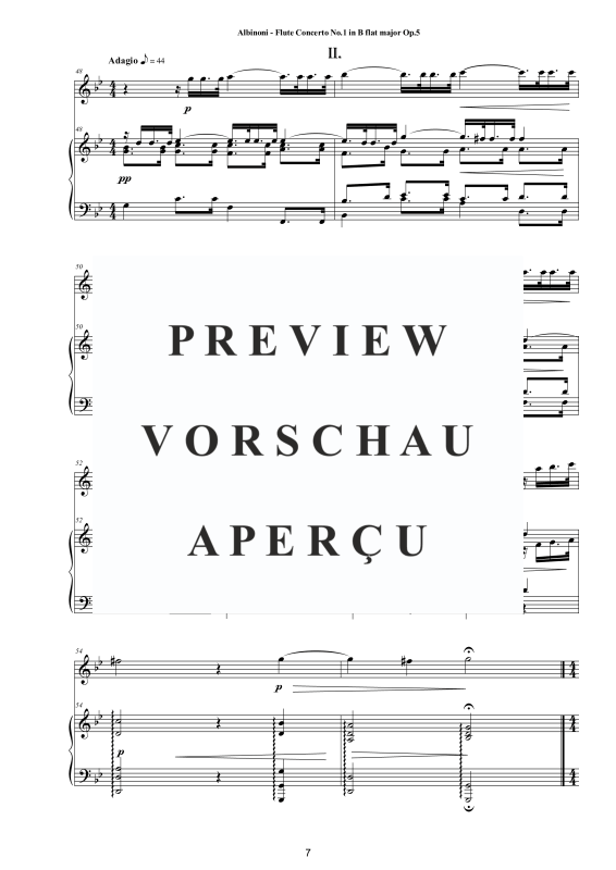 Product gallery: Page 8 of 11 12 Flute Concertos Op.5, , Flute and Piano/Harpsichord