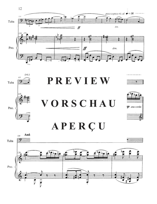 Produktgalerie: Seite 16 von 21 Sonata , , (Tuba + Klavier)