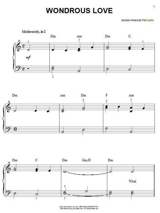 Produktbild zu: Wondrous Love