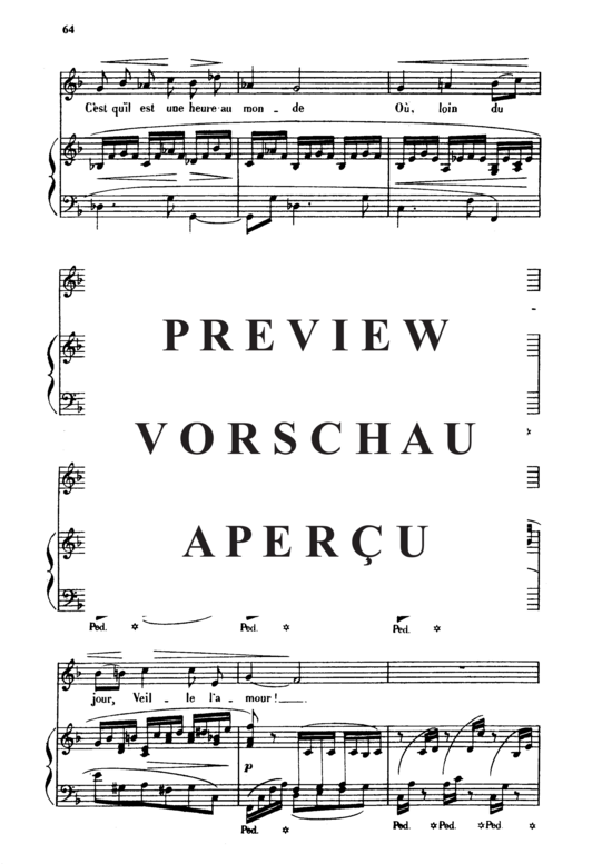 Product gallery: Page 5 of 7 Sylvie Op.6 No.3, , Medium Voice and Piano