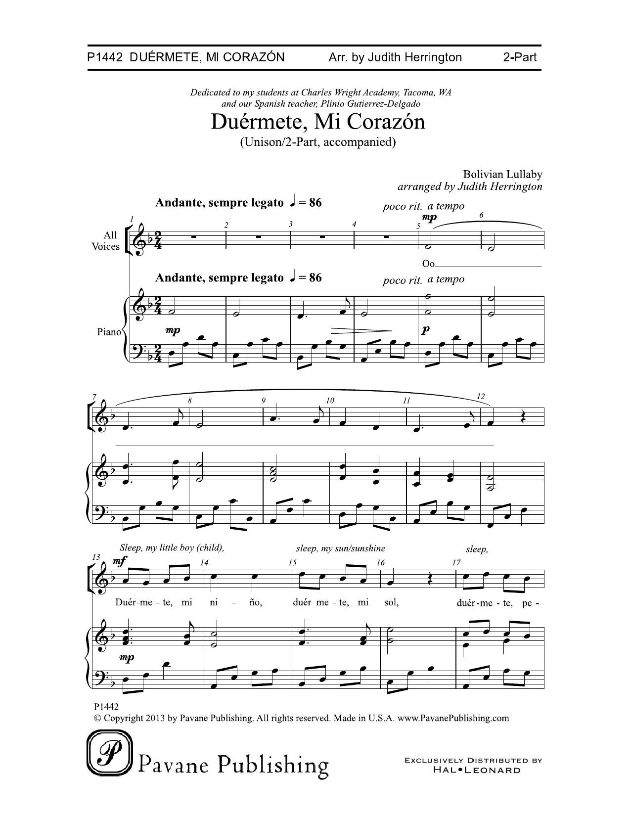 Product picture to: Duermete, Mi Corazon