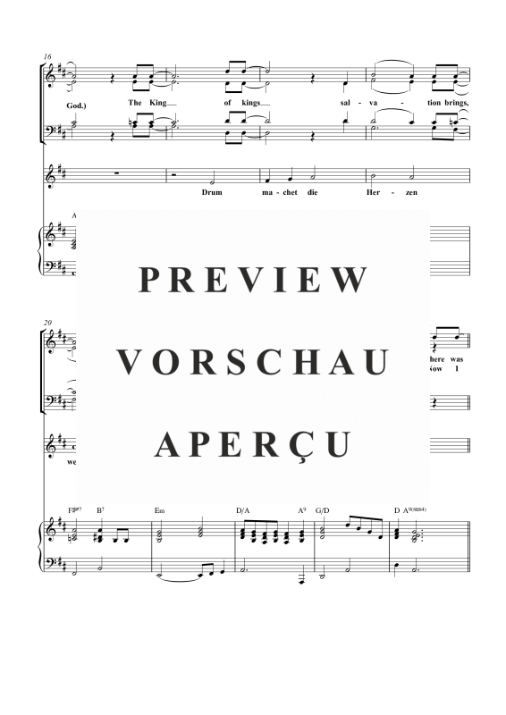 gallery: This Child (Gott wird ein Kind) Psalm 23, , Gemischter Chor und Klavier