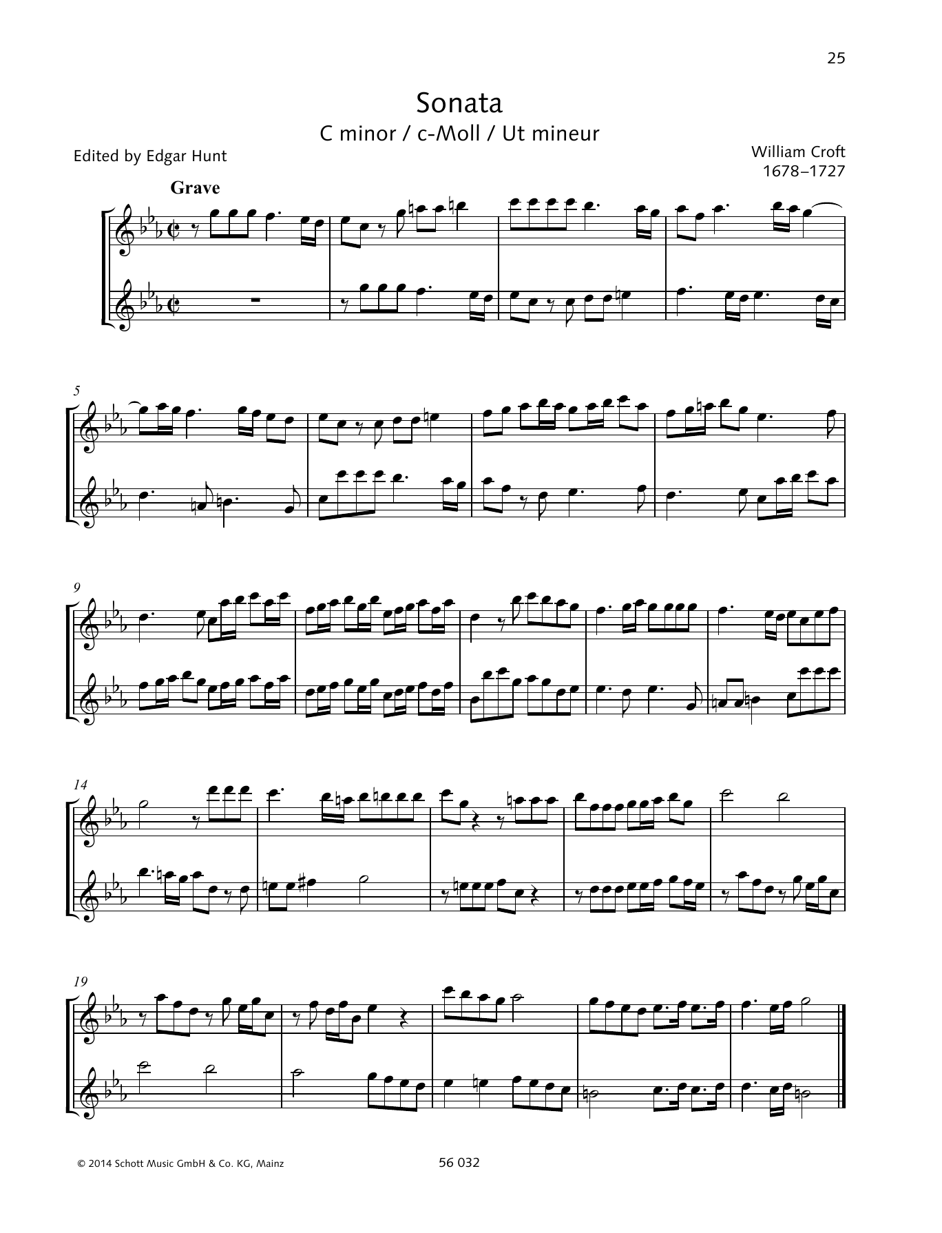Produktgalerie: Seite 1 von 1 Sonata C minor, Baldassare Galuppi, Chor