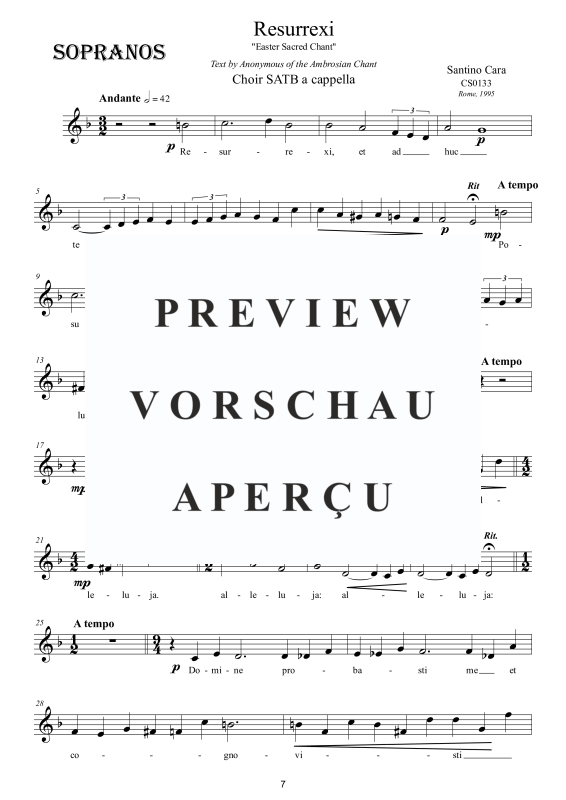 Produktgalerie: Seite 8 von 11 Resurrexi, , Gemischter Chor