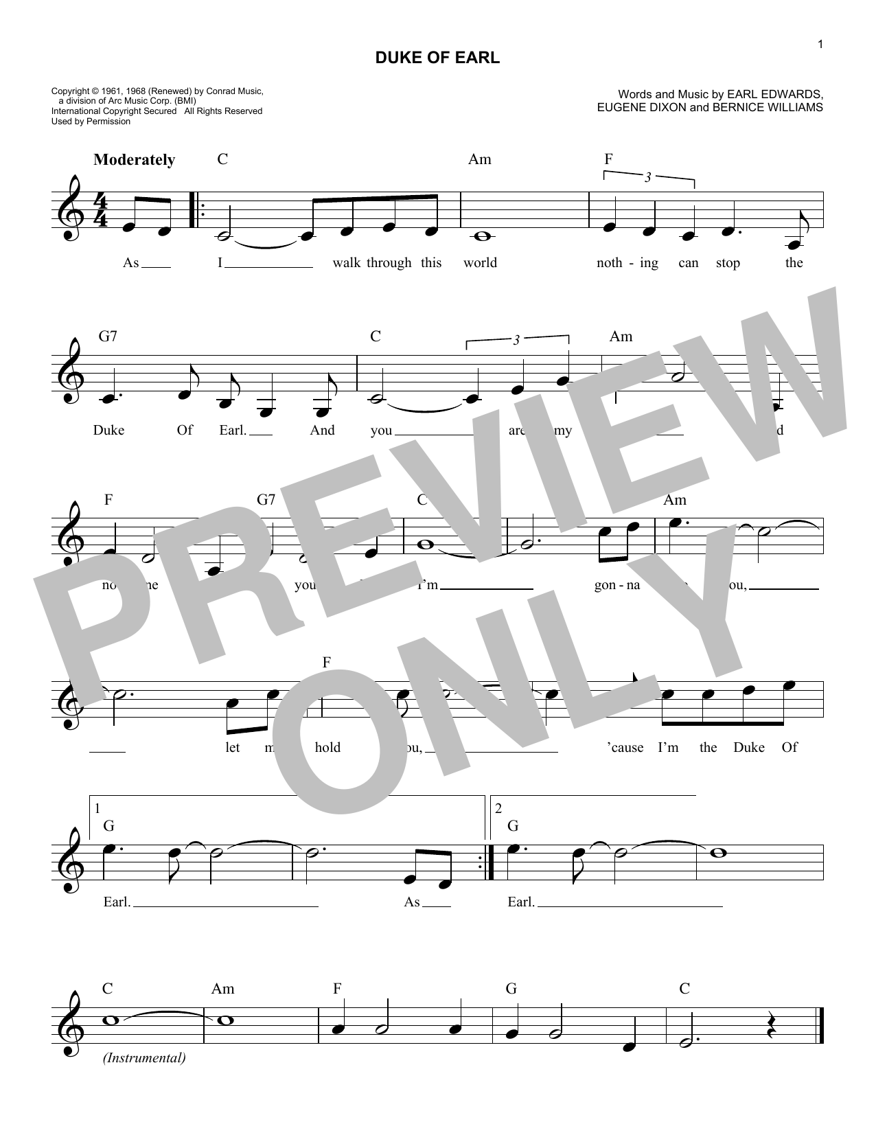 Produktgalerie: Seite 1 von 1 Duke Of Earl, Gene Chandler