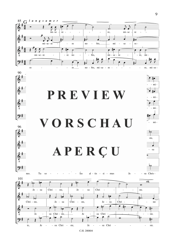 gallery: Missa Brevis (1956), , (Gemischter Chor 4-5 stimmig)
