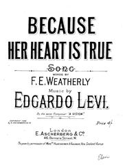 Produktbild zu: Because Her Heart Is True