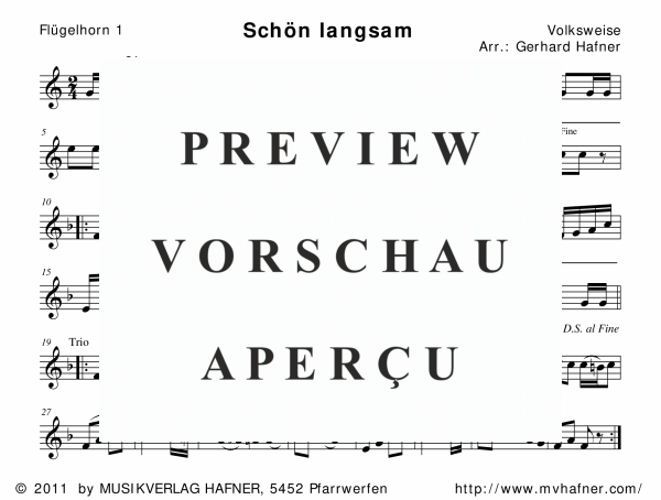 Product gallery: Page 6 of 11 Schön langsam, , (woodwind and brass)