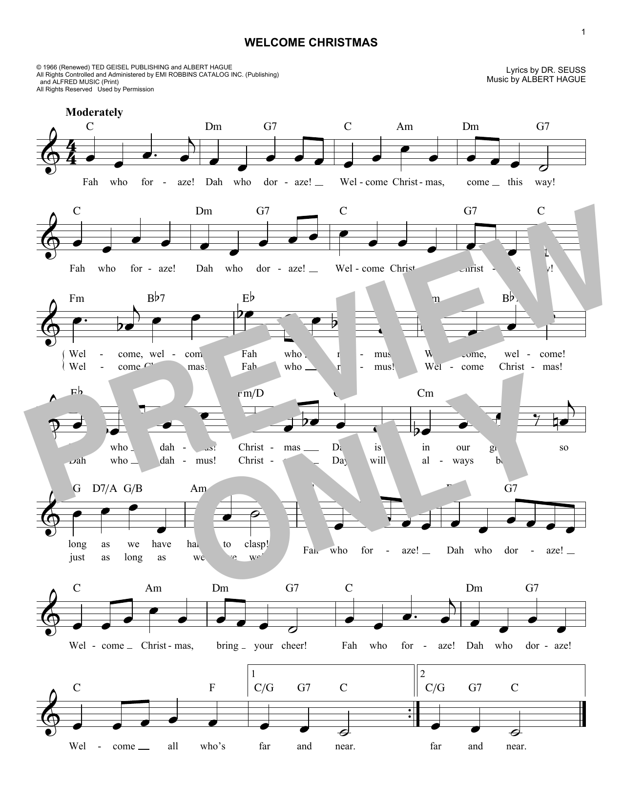 Produktbild zu: Welcome Christmas