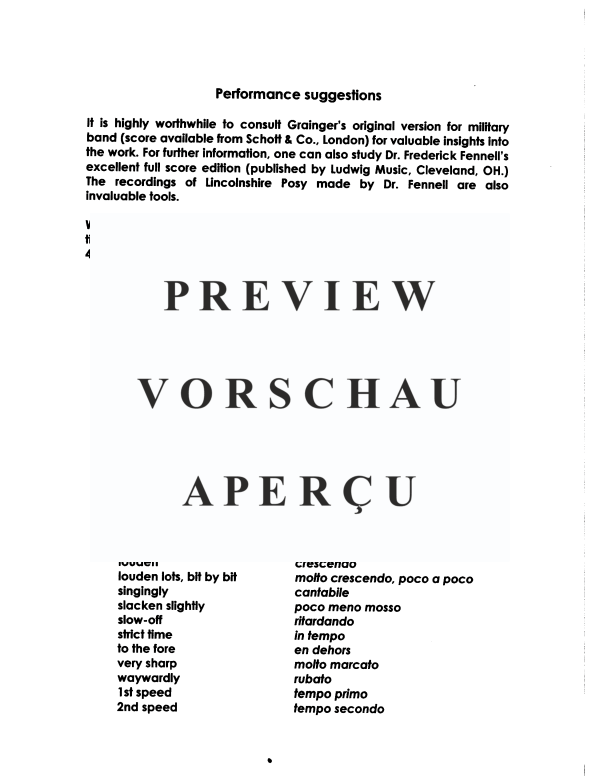 Produktgalerie: Seite 5 von 11 Lincolnshire Posy, , BlechblÀser Quintett
