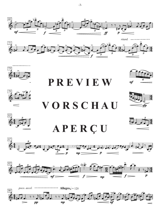 Product gallery: Page 6 of 7 Soliloquy , , (alto/soprano saxophone solo)