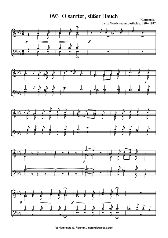 gallery: O sanfter, süßer Hauch , , (Posaunenchor)