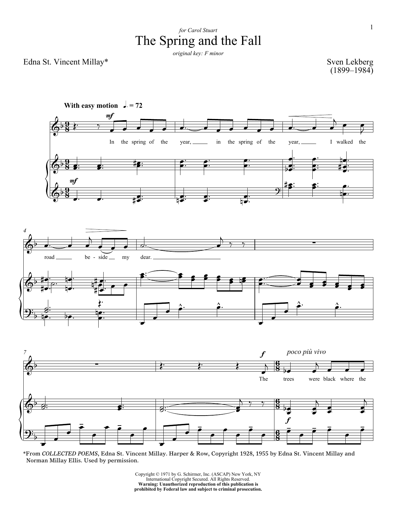 Produktbild zu: The Spring And The Fall