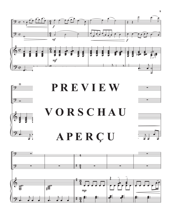 Product gallery: Page 11 of 21 Every Day an Alleluia , , (Trio for 2x tuba + piano)