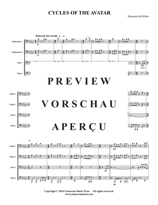 Product gallery: Page 2 of 18 Cycles of Avatar , , (2x Baritone, 2x Tuba)