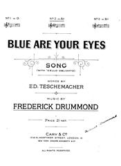Produktbild zu: Blue Are Your Eyes