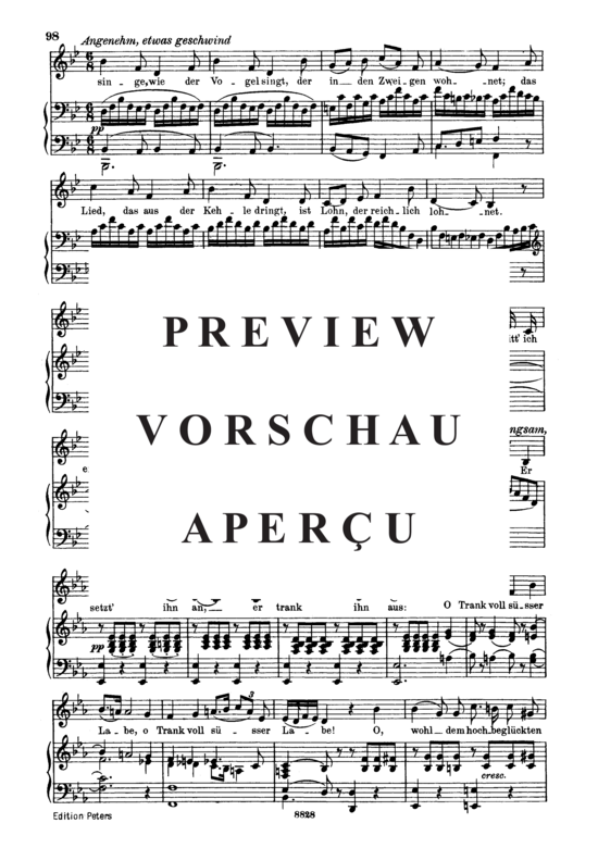 Product gallery: Page 6 of 7 Der Sänger D.149, , Low Voice and Piano