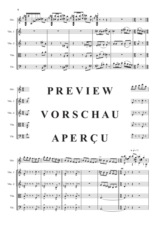 Produktgalerie: Seite 6 von 21 Tres Imagenes Cubanas , , (Streichquartett + Gitarre Solo)