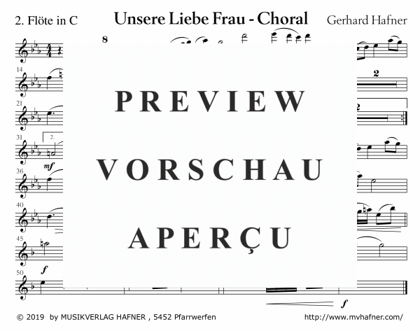 gallery: Unsere Liebe Frau - Choral, , (Großes Blasorchester)