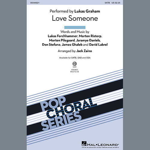 cover: Love Someone (arr. Jack Zaino), Lukas Graham