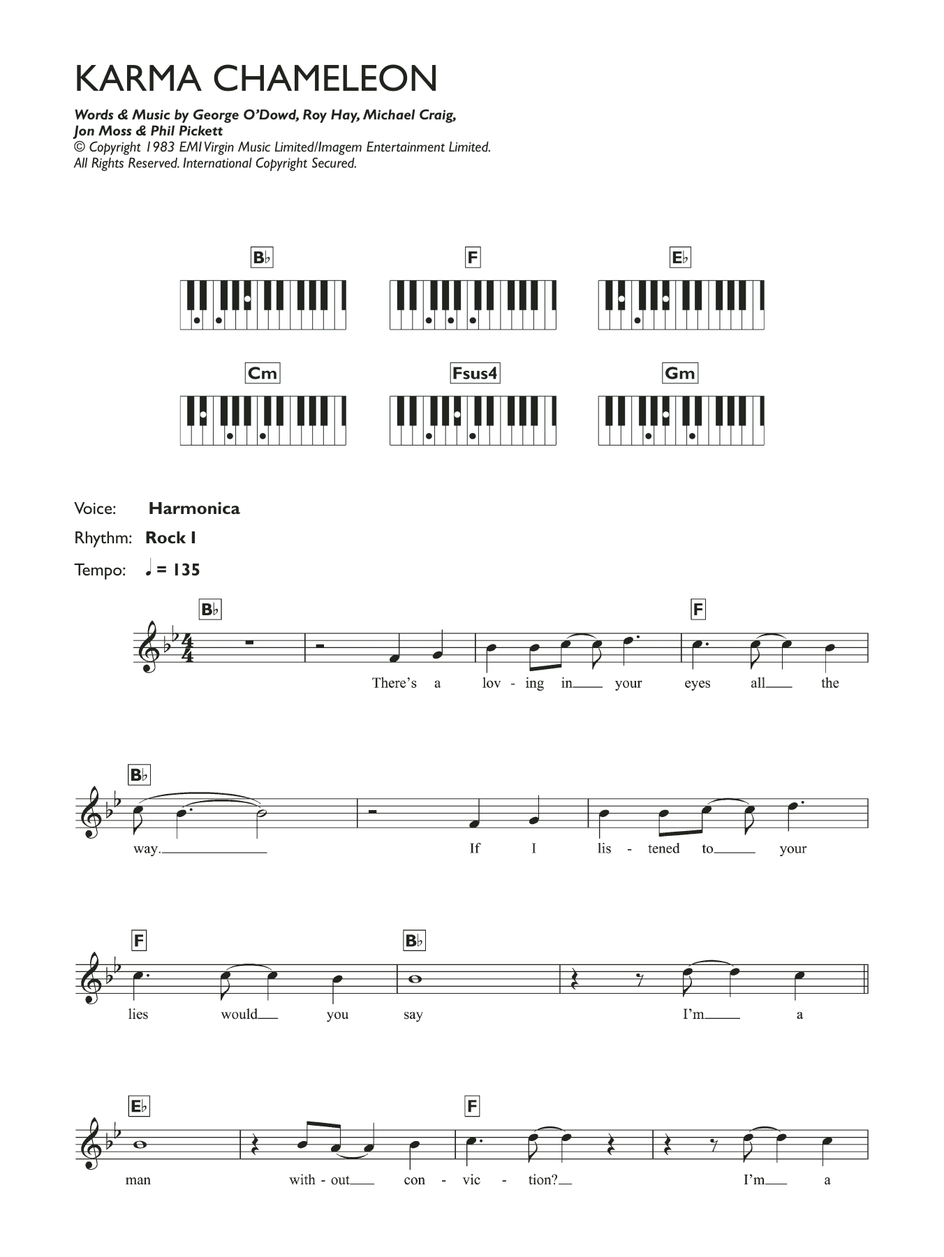 Produktbild zu: Karma Chameleon