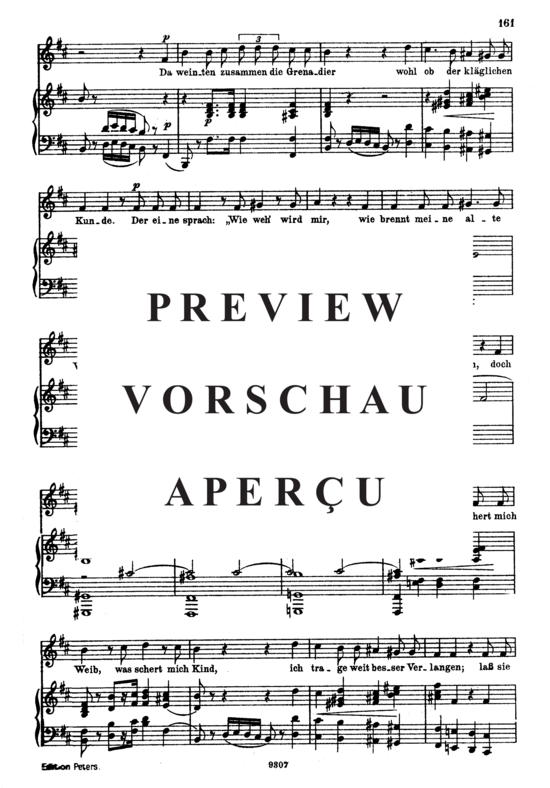 Product gallery: Page 3 of 5 Die beiden Grenadiere, Op.49 No.1, , High Voice and Piano