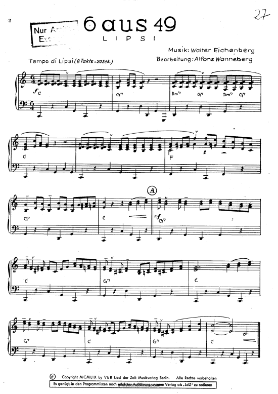 Produktbild zu: 6 aus 49 Kurt Henkel