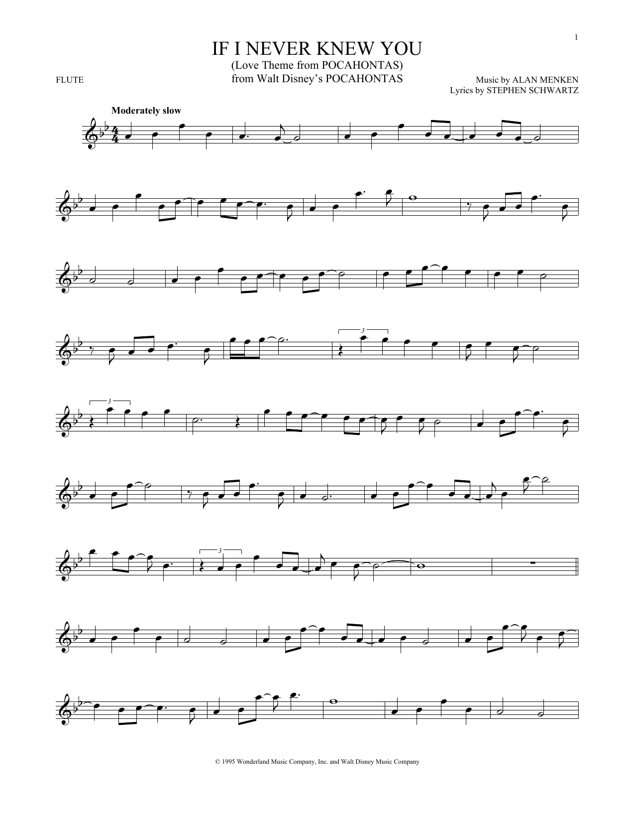 Product gallery: Page 1 of 1 If I Never Knew You (End Title) (from Pocahontas), Jon Secada and Shanice