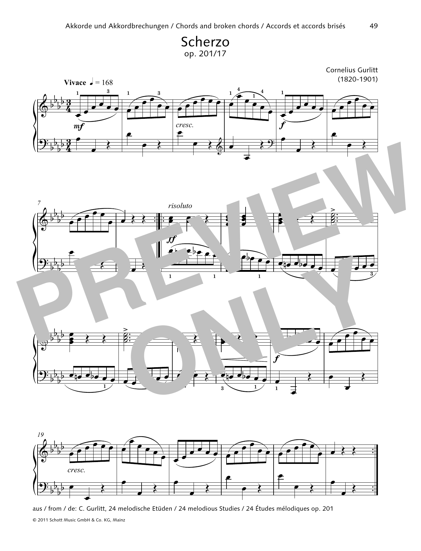 Product gallery: Page 1 of 1 Scherzo, Cornelius Gurlitt