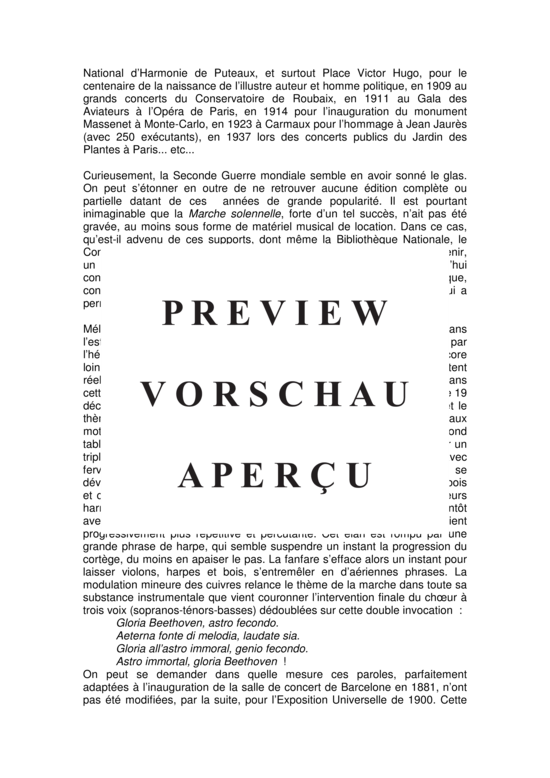 Product gallery: Page 6 of 35 Marche Solennelle for large orchestra, antihonal brass and SATB chorus , , (orchestra)